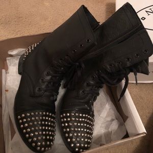 Steve Madden studded boots