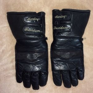 harley davidson winter riding gloves