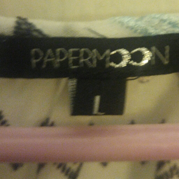 Papermoon v-neck blouse size L - Picture 3 of 4