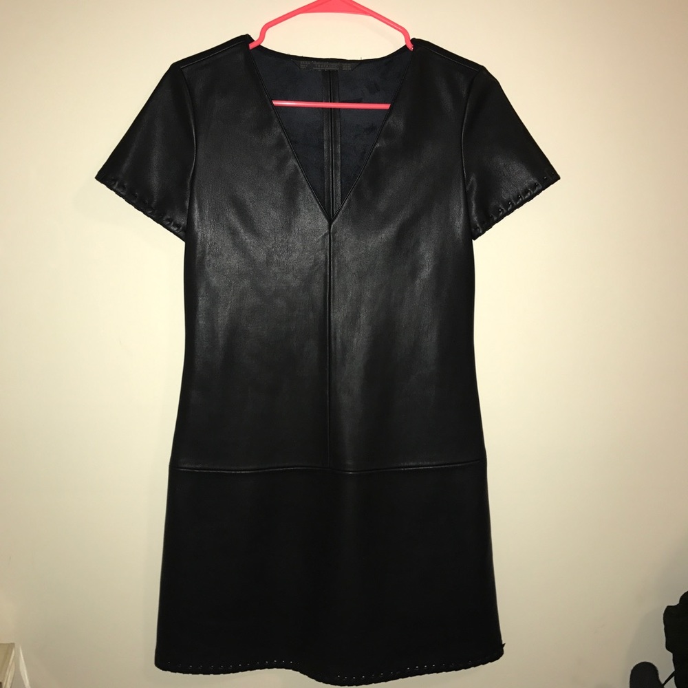 Leather Zara Dress
