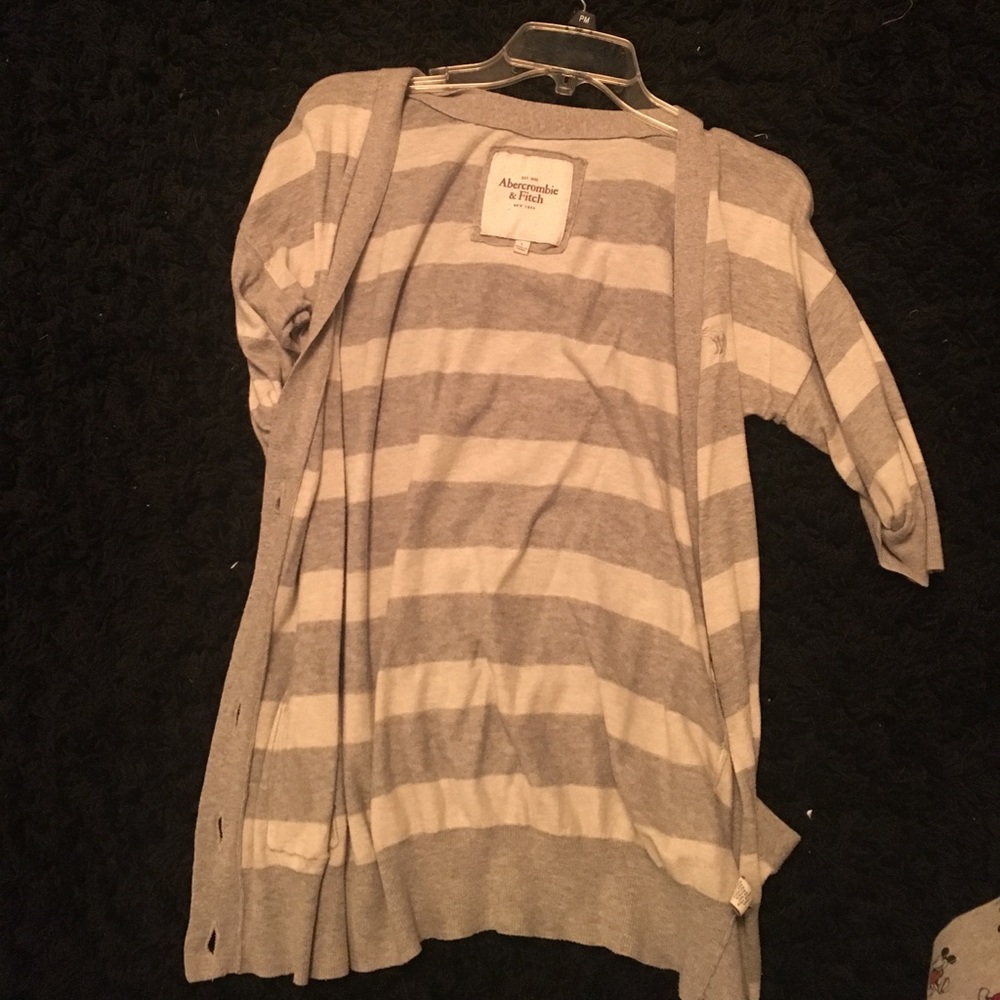 Striped cardigan