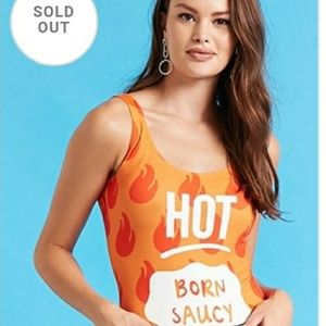 Taco Bell "Born Saucy" Bodysuit
