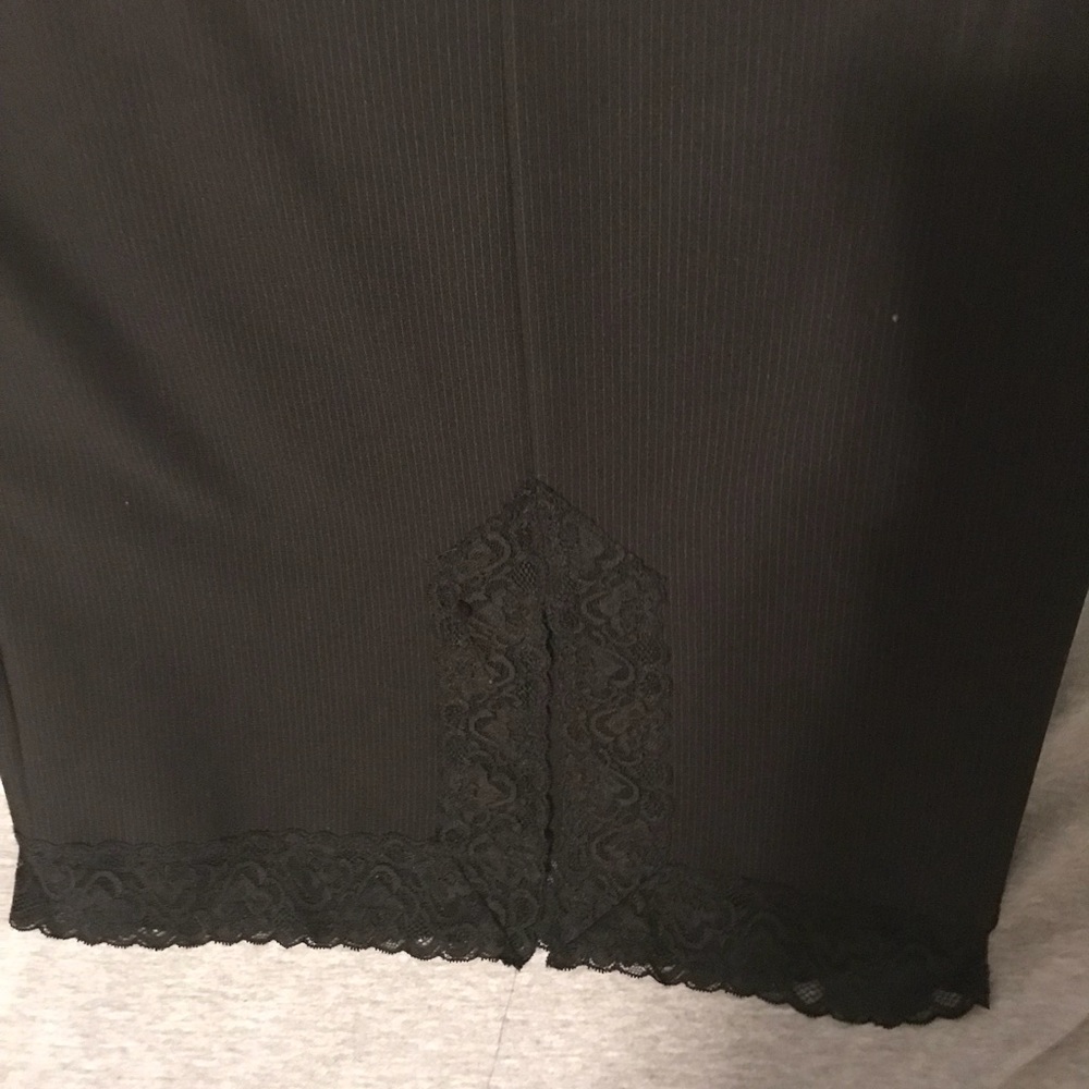 Express black pencil type skirt w/ elastic waist