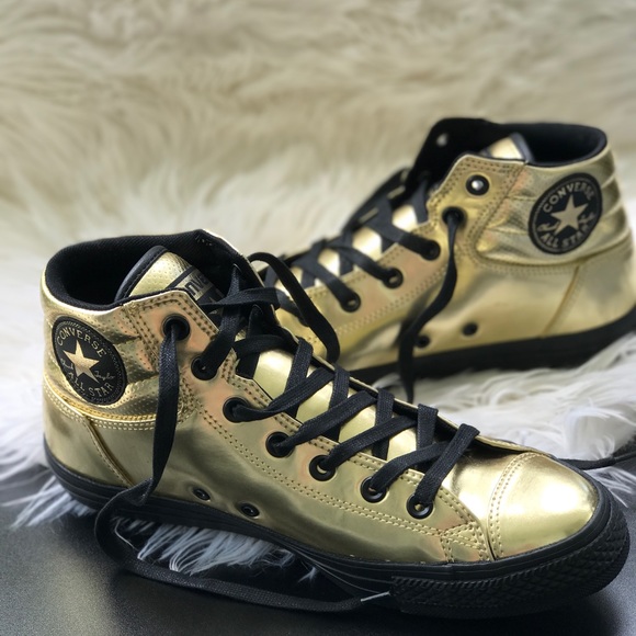 Converse Ctas Fresh HI Gold M. AUTHENTIC - Picture 2 of 7