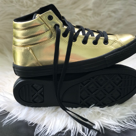 Converse Ctas Fresh HI Gold M. AUTHENTIC - Picture 4 of 7