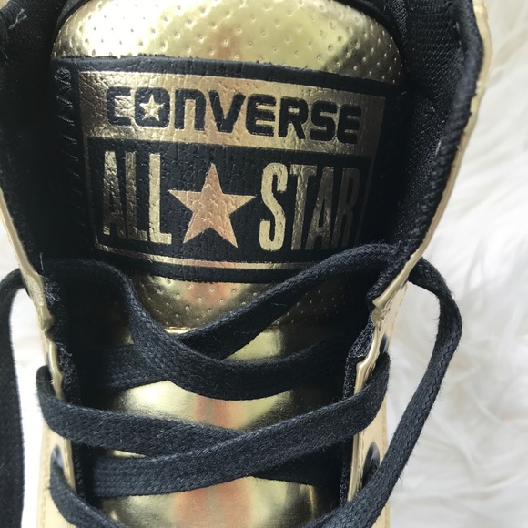 Converse Ctas Fresh HI Gold M. AUTHENTIC - Picture 6 of 7