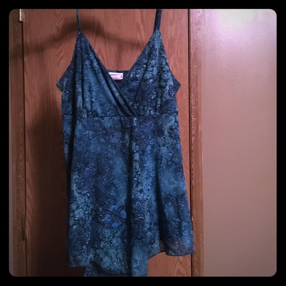Paisley tank top