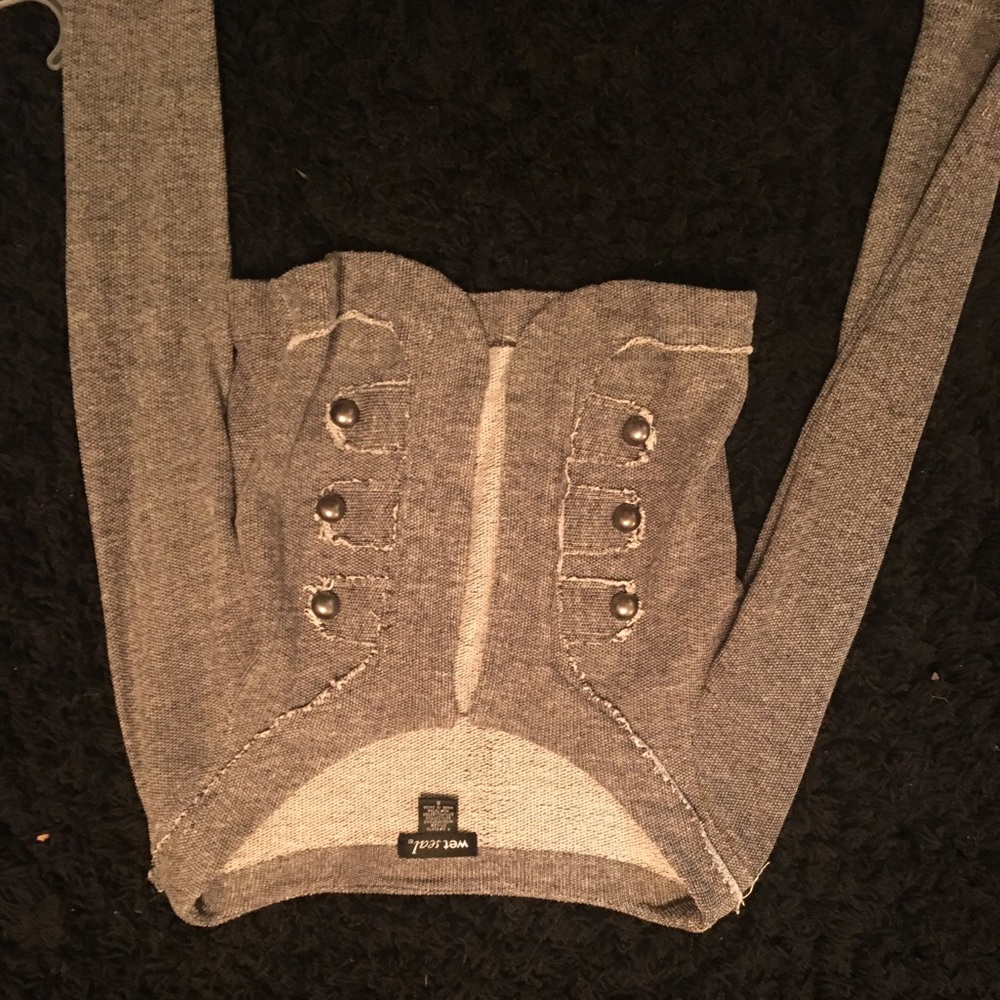 Cropped cardigan