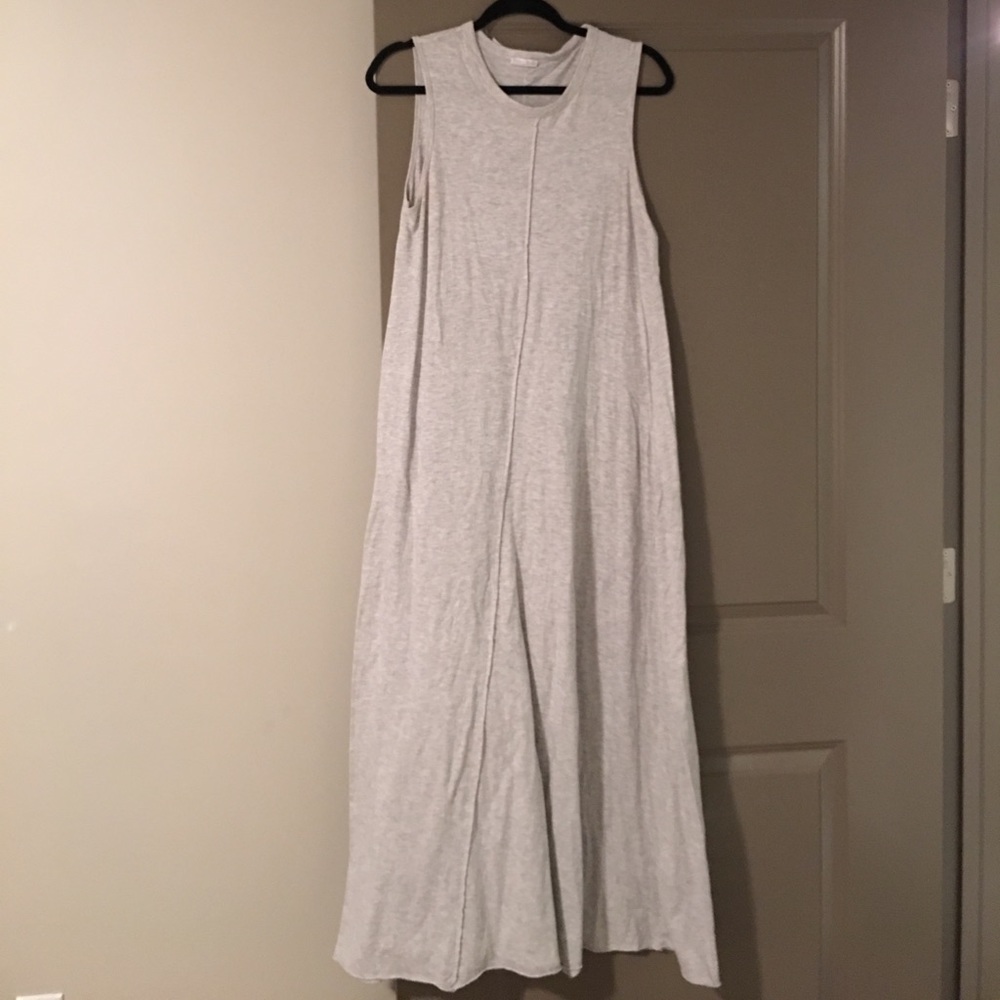 Zara Grey Maxi Dress