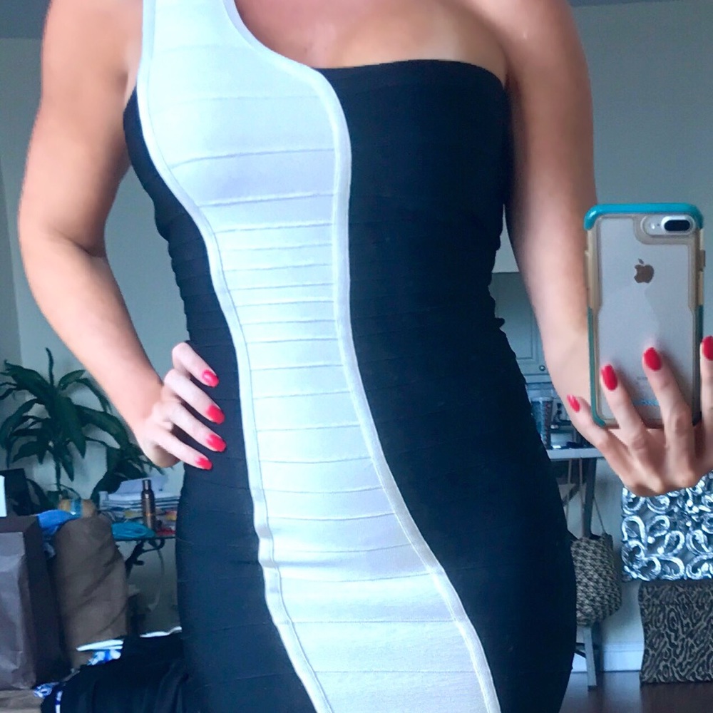 Authentic Herve Leger bandage dress