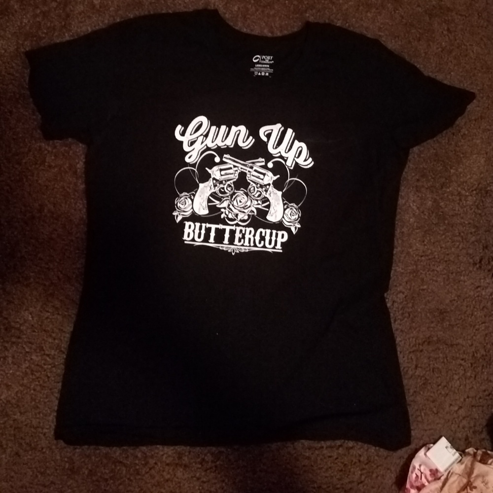 Ladies scoop neck t shirt