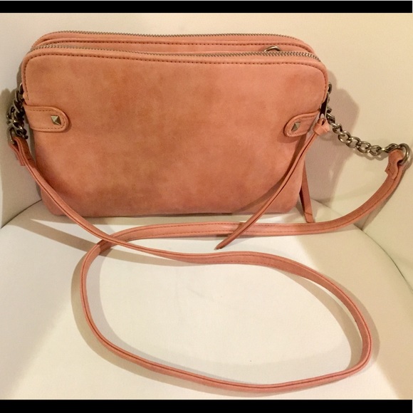 Rose Double Zip Crossbody Bag - Picture 1 of 6