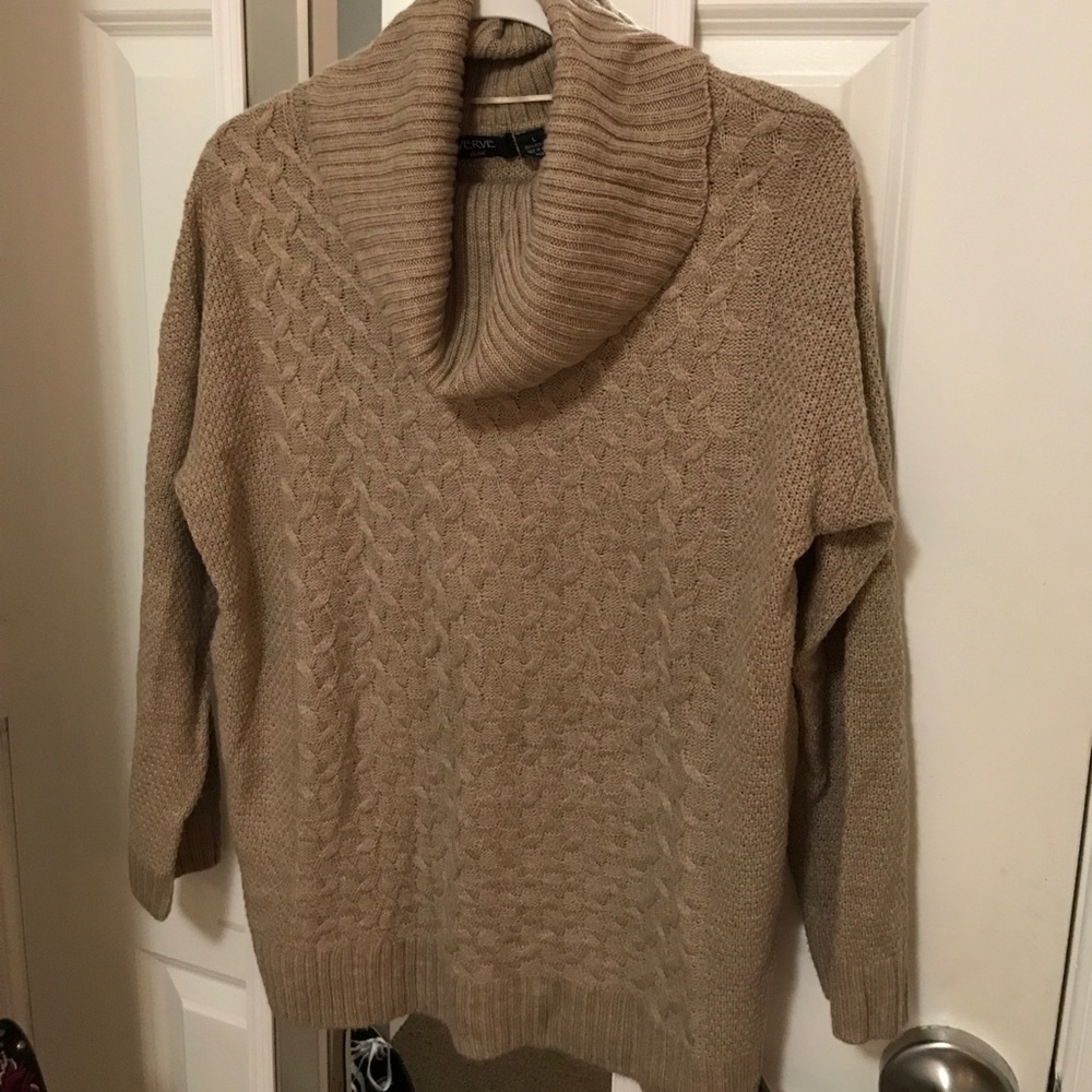 Cowl neck sweater