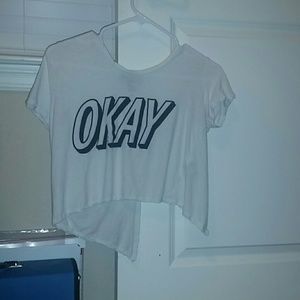 Okay crop top