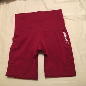 Gymshark beet marl cropped leggings