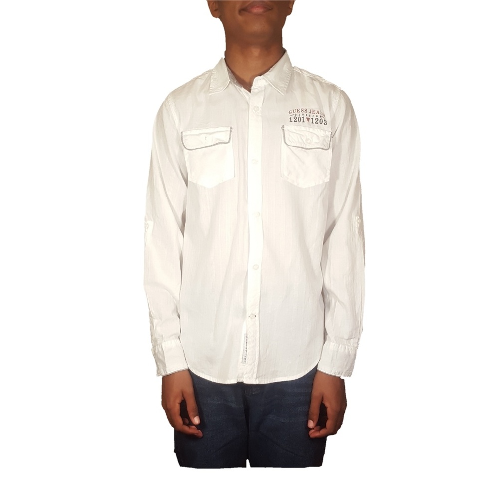 Guess Boys Long Sleeve Shirt L(16-18)