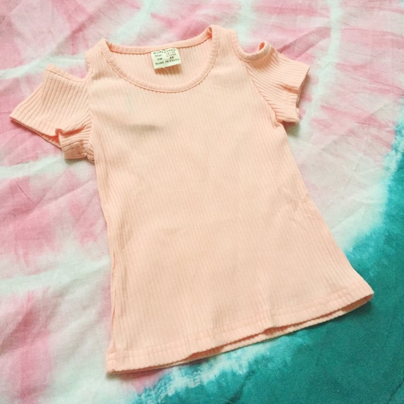 Baby girl cold shoulder top - Picture 1 of 1