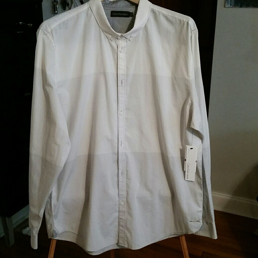 NWT Big & Tall! Calvin Klein Men's Button down
