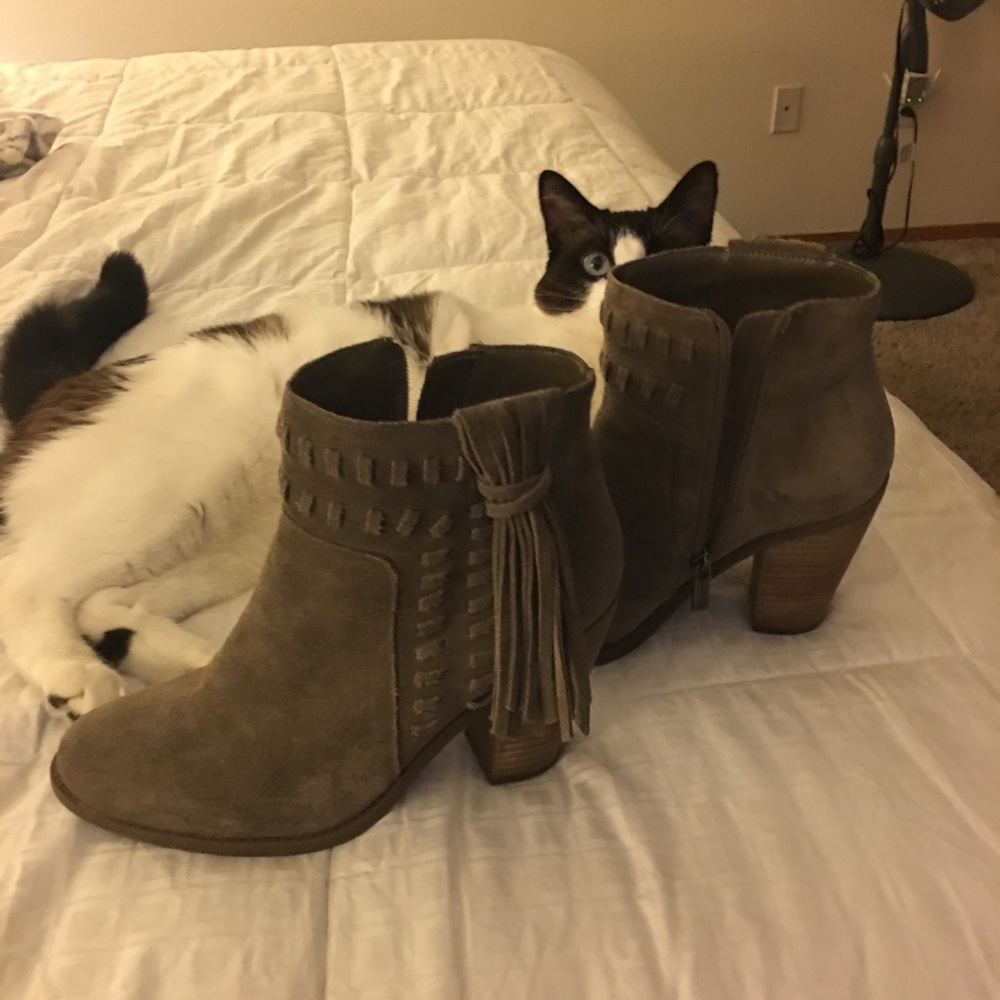 Jessica Simpson suede Ankle booties