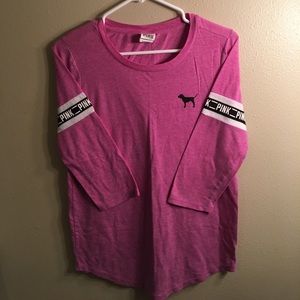 PINK 3/4 sleeve