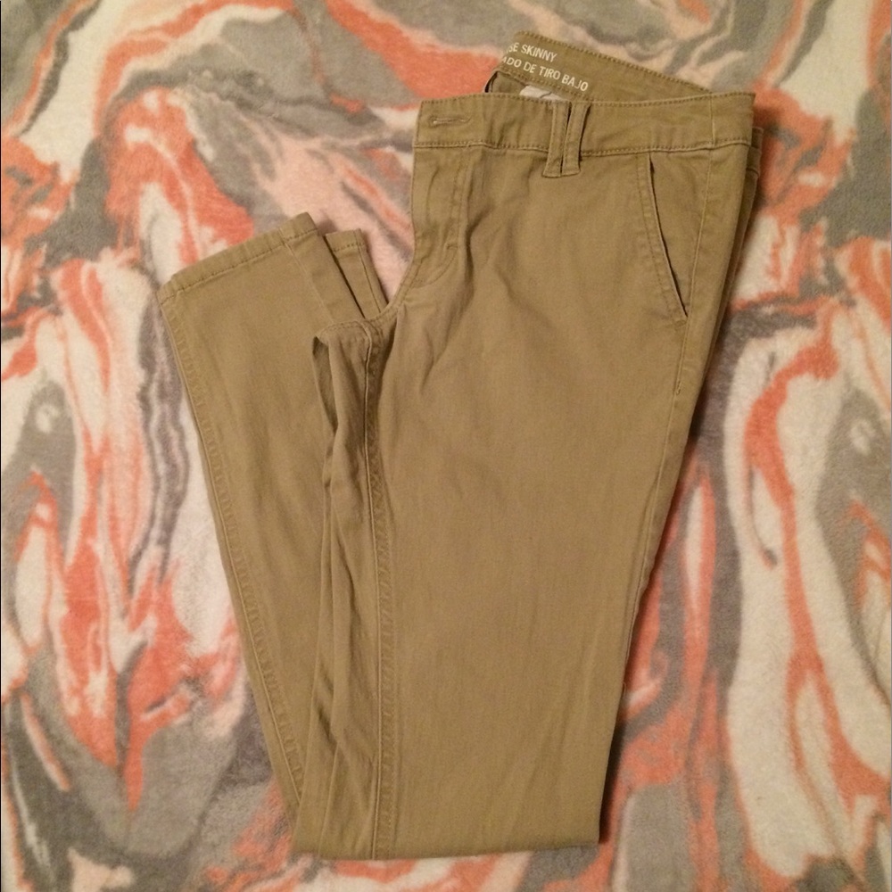 Mossimo skinny khaki pant