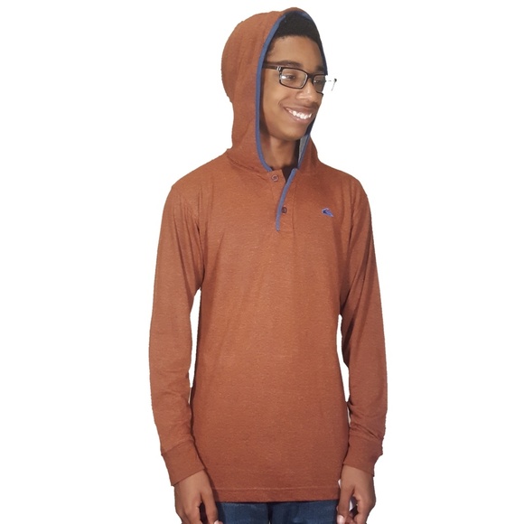 Quiksilver Burgundy Everyday Pull Over Hoodie - Picture 1 of 4