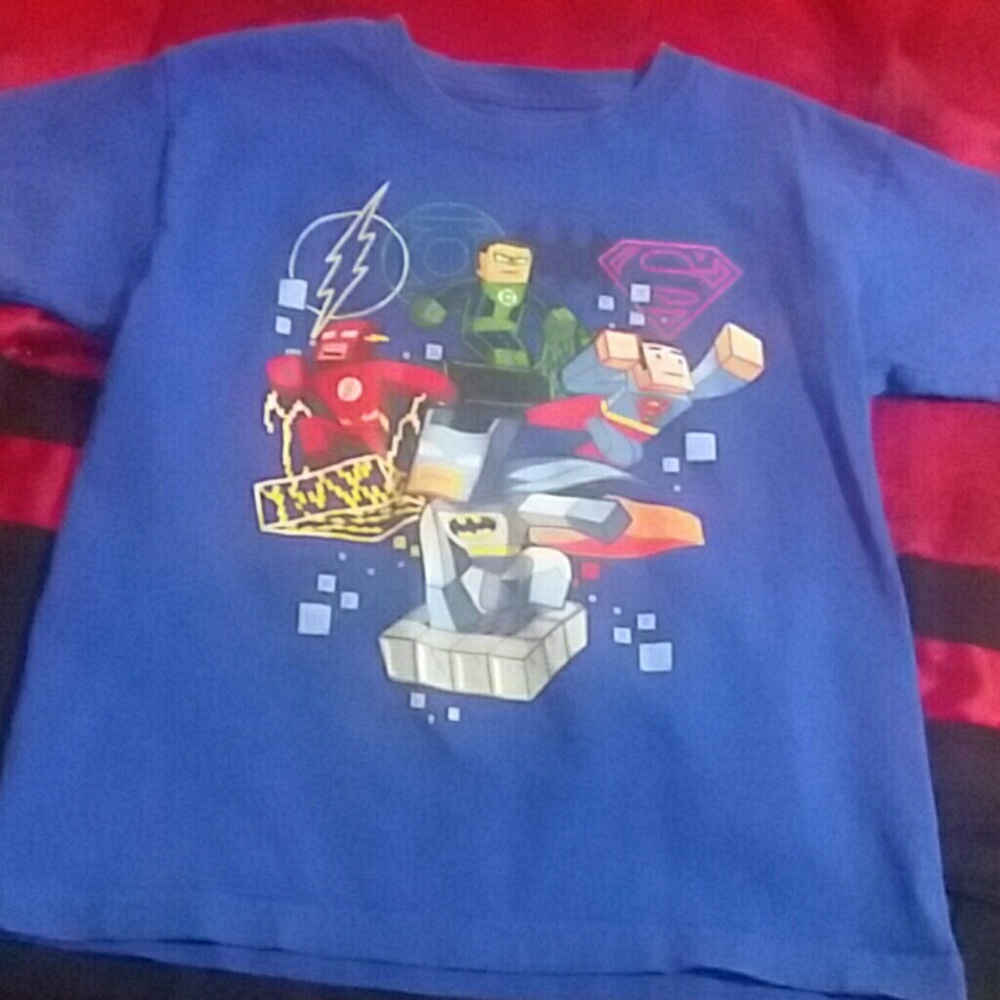 Boys Lego superhero shirt