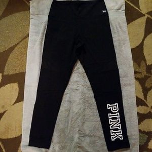 Black Victoria's Secret PINK leggings