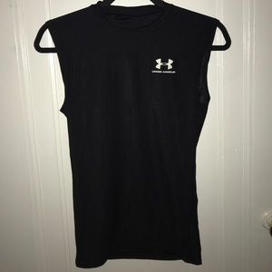 Black Under Armor top