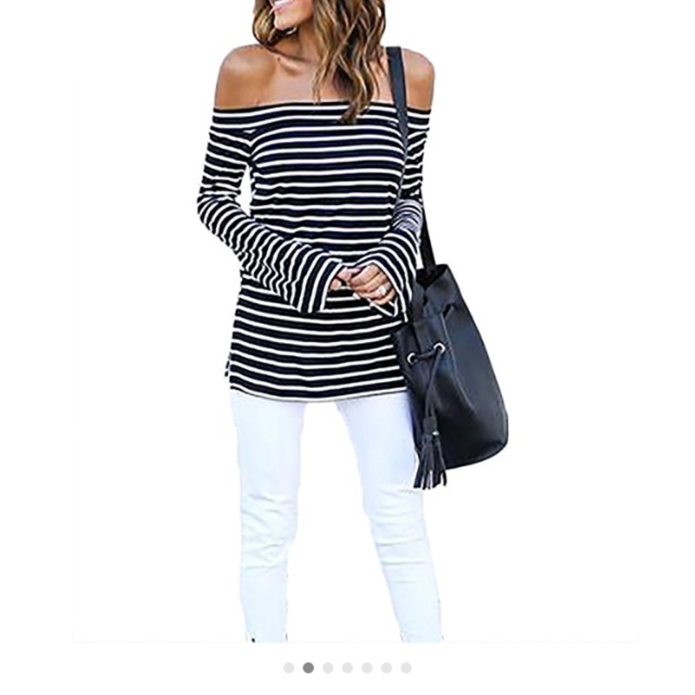 Sexy off-shoulder top