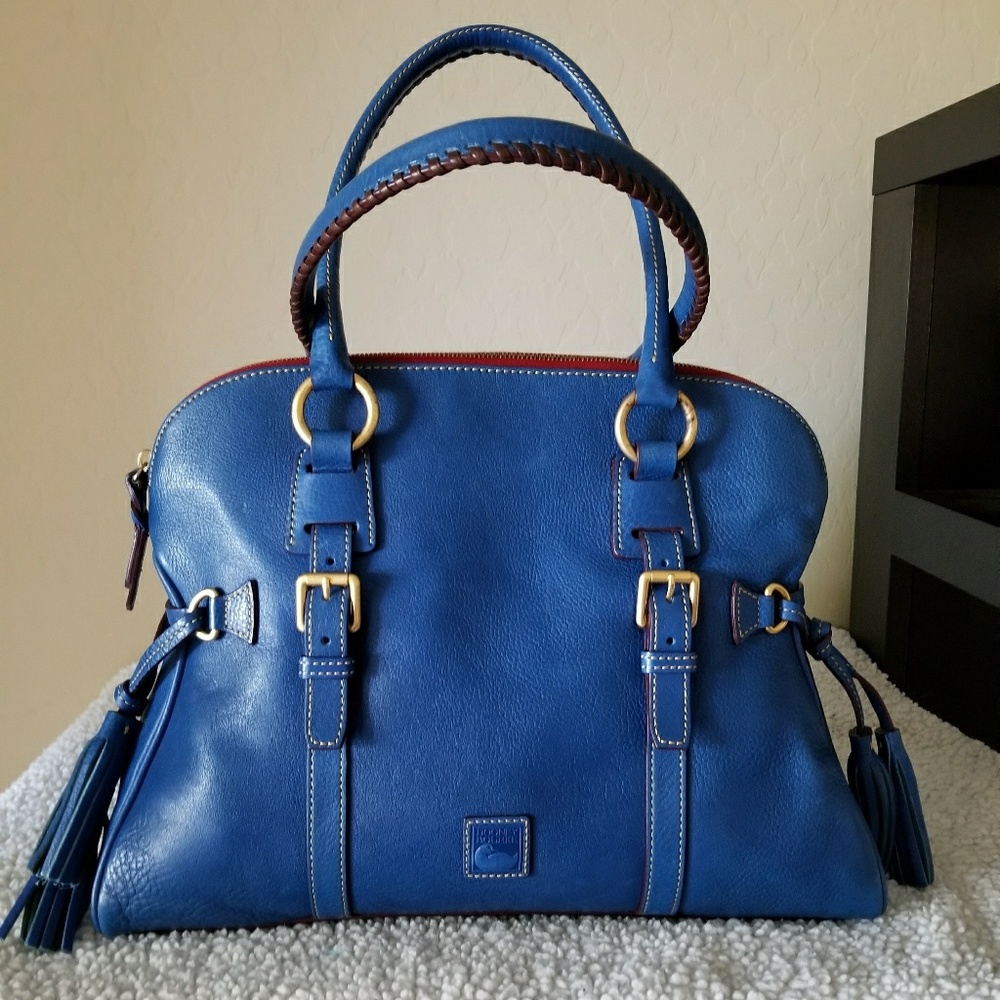 Dooney and Bourke Florentine Domed buckle satchel