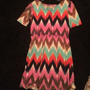 Tribal pattern dress
