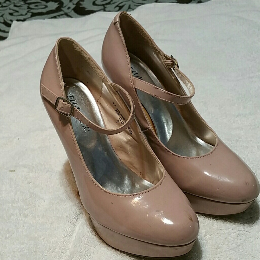 Bumper brand heels
