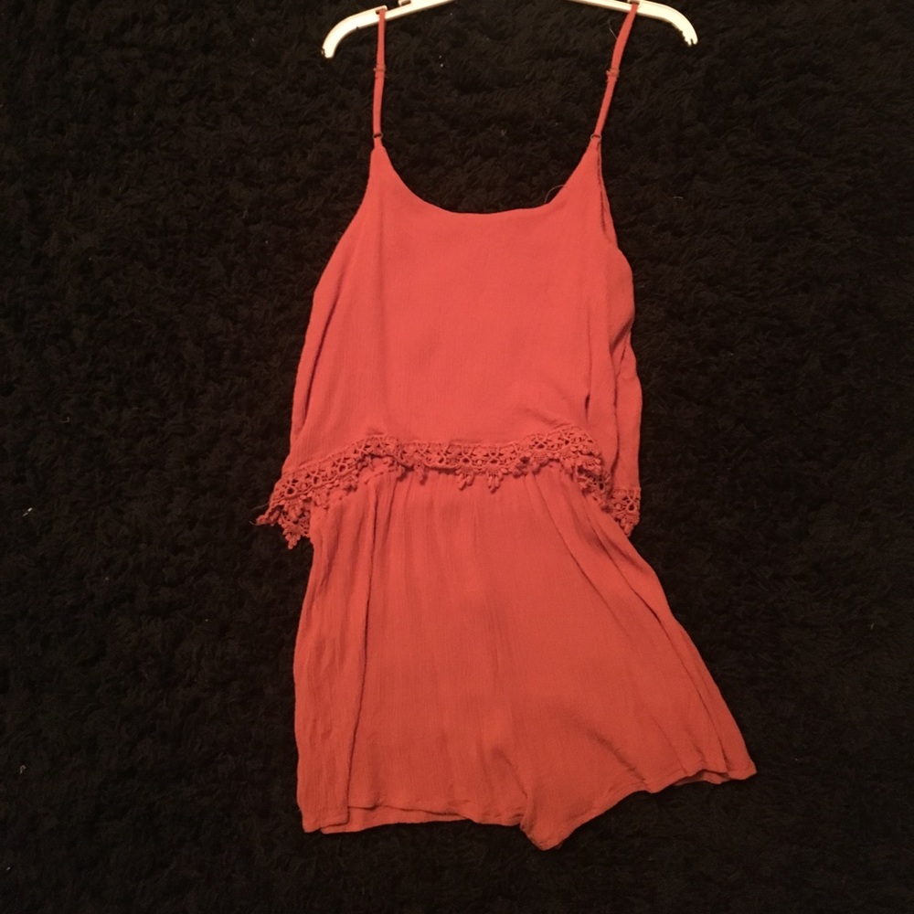 Orange romper