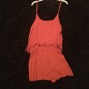 Orange romper