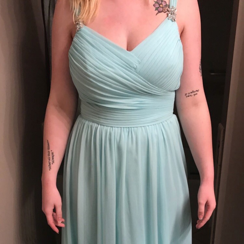 Chiffon gown