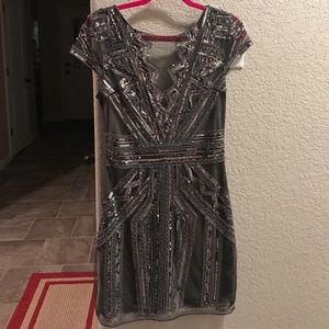 Charcoal Cocktail Dress