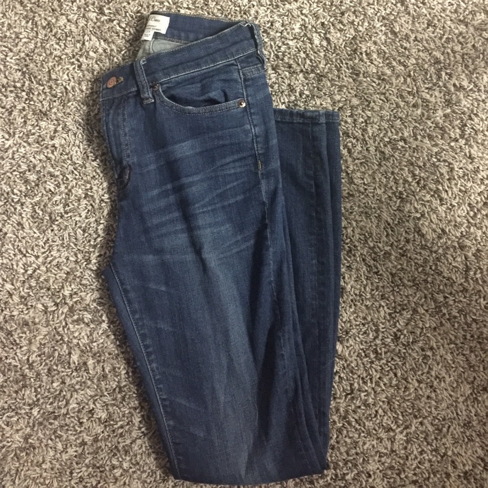 J. Crew Lookout High Rise Skinny Jeans Medium Wash