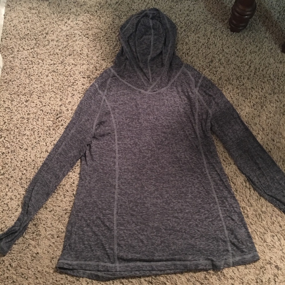 Lightweight grey hoodie