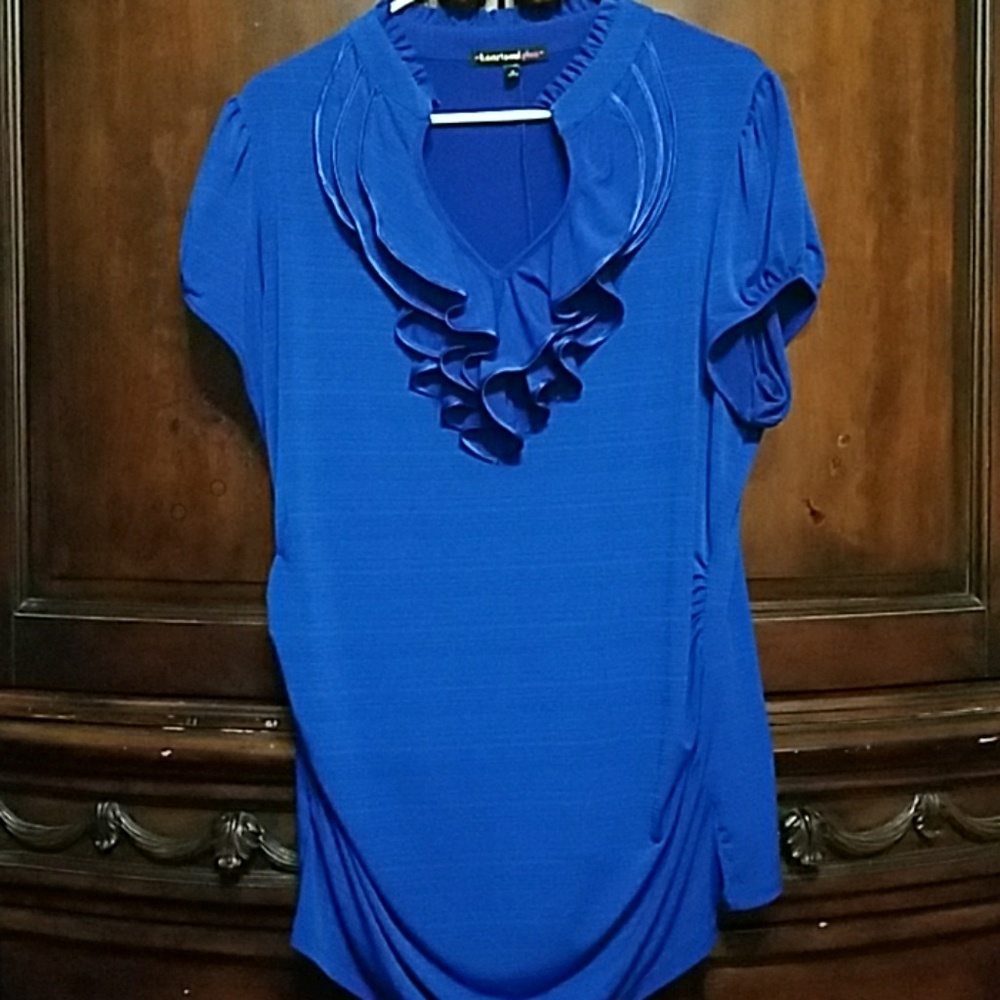 Beautiful blue blouse