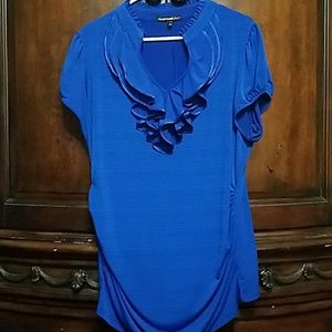 Beautiful blue blouse