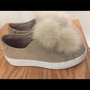 Steve Madden Pom Pom Sneakers