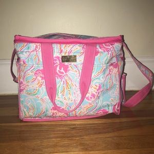 Lilly Pulitzer Soft Cooler w/ removable Strap