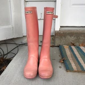 Pink Hunter Boots