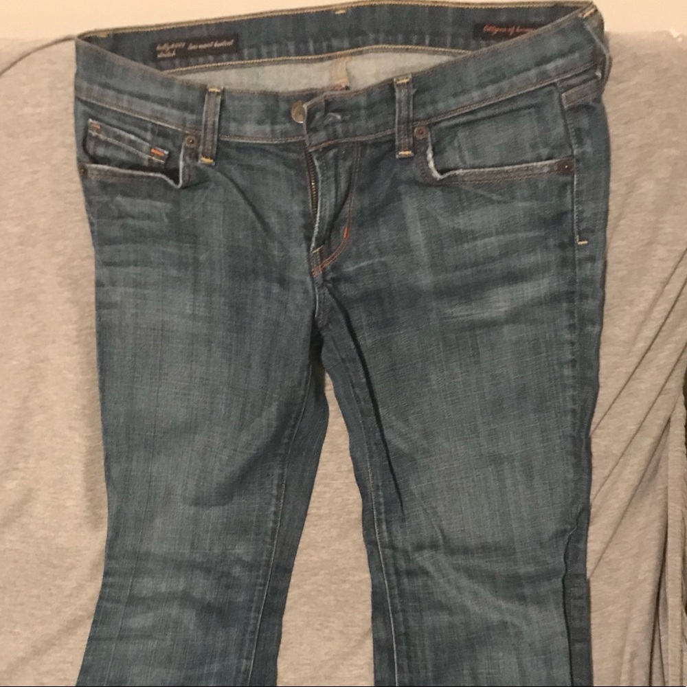 Citizens of Humanity low waist boot cut jeans- 29