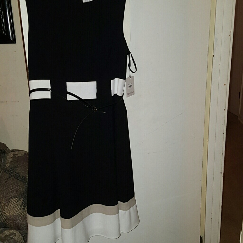 Dress with Belt