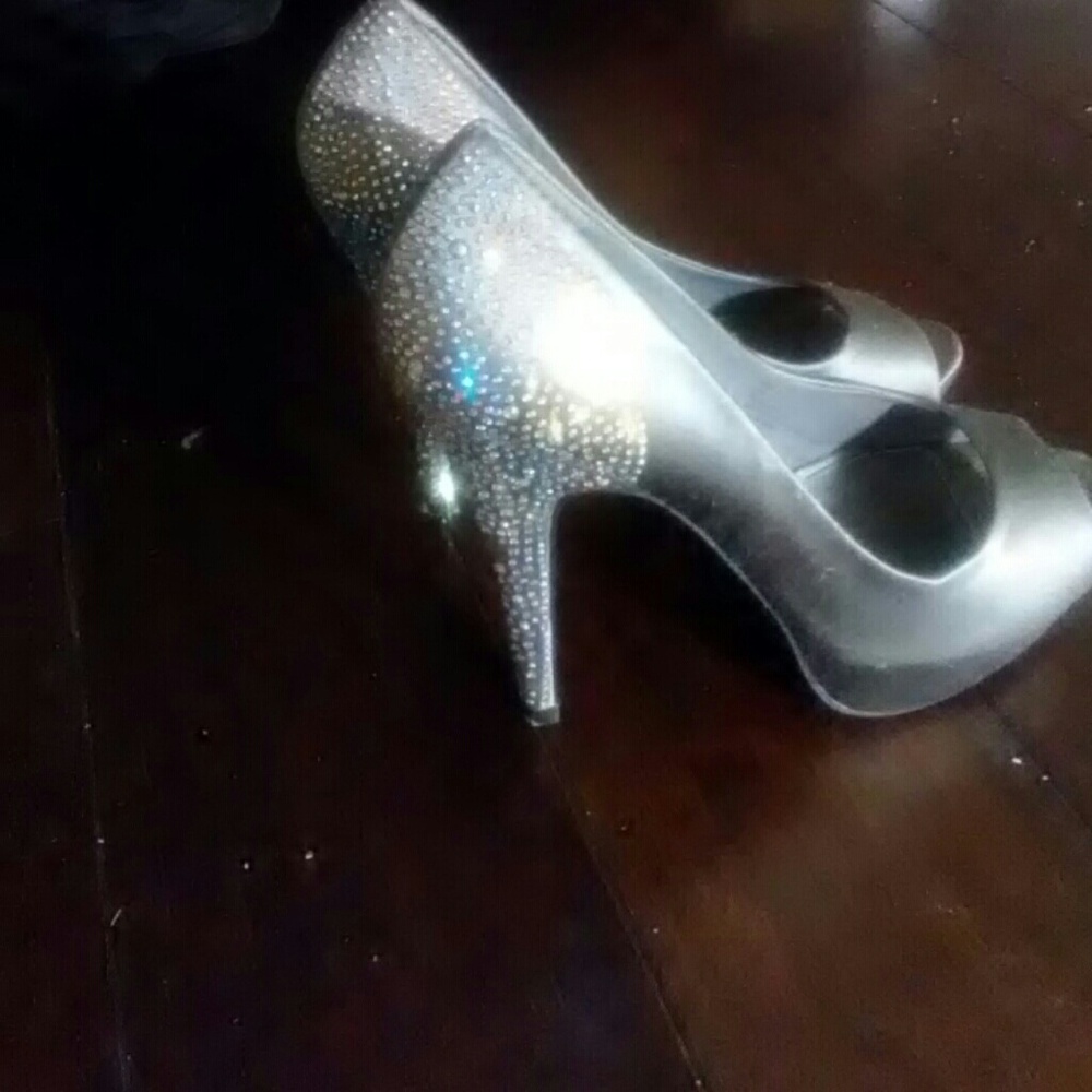 Steve Madden platform multicolor heels