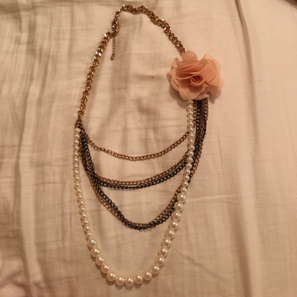 Rose necklace