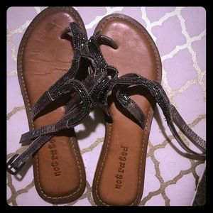 Not rated sandals leather 6.5
