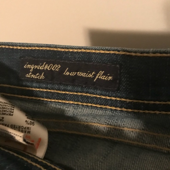 Citizens of humanity low waist flare jeans size 29 - Picture 2 of 4